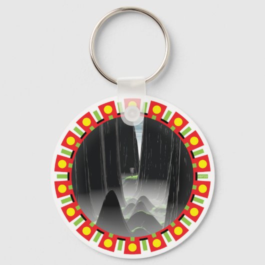 Nadel Schlüsselanhänger (Vorderseite)