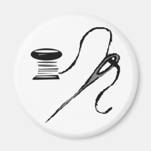 Nadel und Thread Magnet (Vorne)