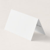 Nadel und Thread Visitenkarten (Rückseite)