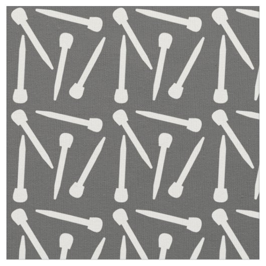 Nadelbäume Weiß Stoff (Nahaufnahme)