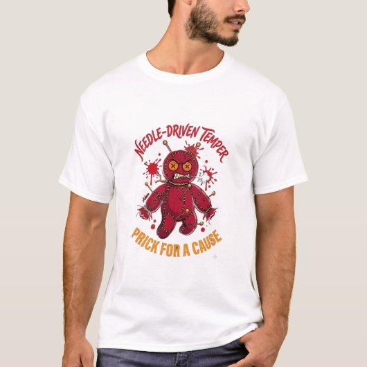 Nadelgesteuerte Laune T-Shirt (Vorderseite)