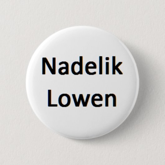 Nadelik-Kaffee-Tasse Button (Vorderseite)