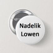 Nadelik-Kaffee-Tasse Button (Vorne & Hinten)