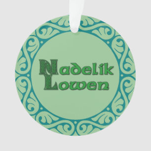 Nadelik Lowen - kornische Weihnachtsdekoration Ornament