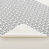 Nadeln drucken Kunsthandwerk Sherpadecke (3/4)