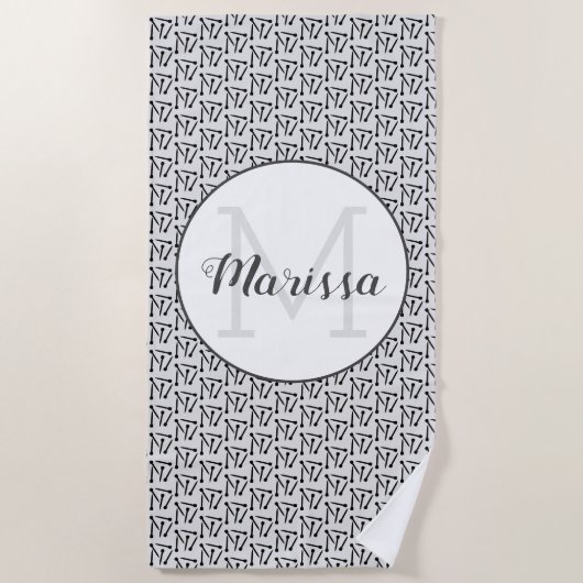 Nadeln, Garne, Handwerksname / Anfangsbezeichnung Strandtuch (Vorderseite)