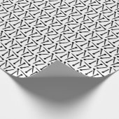 Nadeln Geschenkpapier (Ecke)