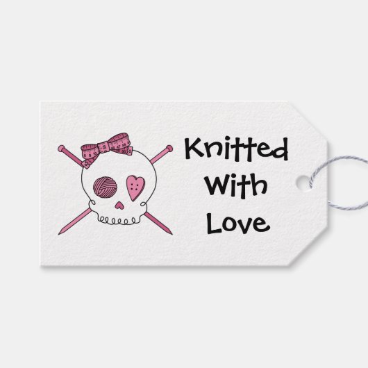 Nadeln (Haarbow) Geschenkanhänger (Vorderseite (Horizontal))