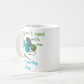 Nadeln Kaffeetasse (Vorderseite Links)