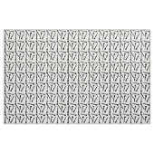 Nadeln Knittern Schwarzes Handwerk Stoff (Fat Quarter (45,7 x 55,9 cm))