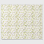 Nadeln Nadeln Handwerk Imitate Gold Unterlage Geschenkpapier (Flach)