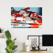 Nadeln Poster (Heimbüro)