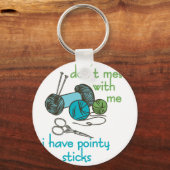 Nadeln Schlüsselanhänger (Vorderseite)