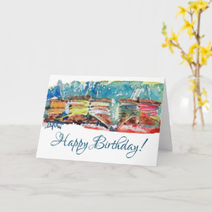 Nadeln und Threads Karte