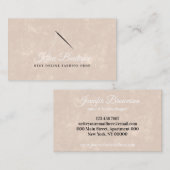 Nadeln und Threads Logo Nahestyle Nähen Schneider Visitenkarte (Vorne/Hinten)