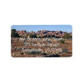 Nadeln vom Pothole Point Trail Adressaufkleber (Vorne)