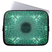 Nadelöhr, Minzgrün Laptopschutzhülle (Vorderseite)