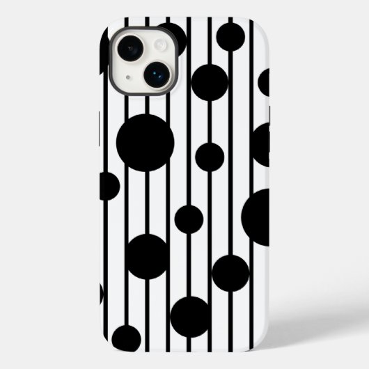 Nadelstreifen Case-Mate iPhone Hülle (Rückseite)