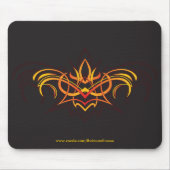 Nadelstreifen Fireflower mousepad (Vorne)