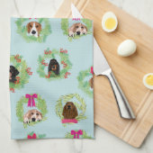 Nadelwälder Geschirrtuch (Viertel Falte)