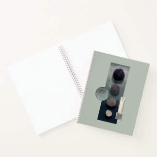 nadelwork_1_heart stich spiralndes Notebook Notizblock