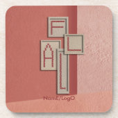 nadelwork_2_4forfall_1 harter Kunststoff Getränkeuntersetzer (Vorderseite)