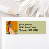 Nadelwork Knitter Crochet Rücksendeadressen-Aufkle (Insitu)