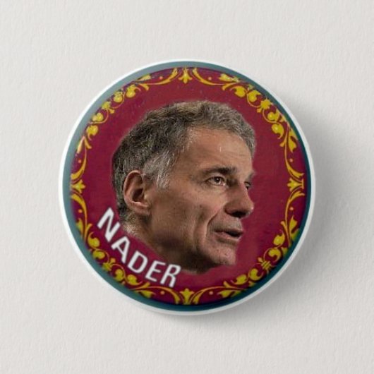 Nader-Knopf Button (Vorderseite)
