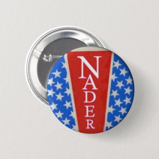 Nader-Stern-Knopf Button (Vorne & Hinten)