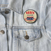 Nader-Uncle Sam Zylinder-Knopf Button (Beispiel)
