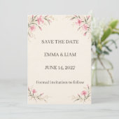 Nadeshiko Save the Date (Stehend Vorderseite)
