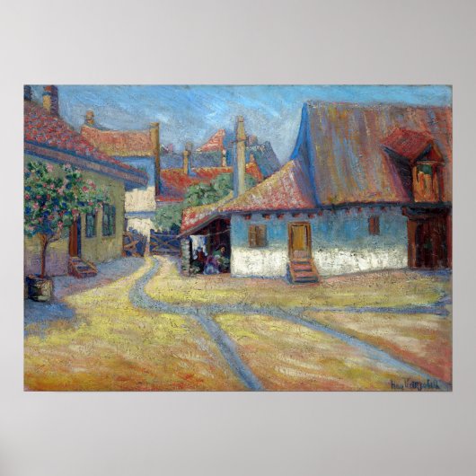 Nadežda Petrović Belgrade Suburb Poster (Vorne)