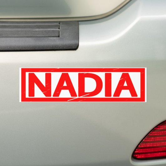 Nadia Briefmarke Autoaufkleber (Auf Auto)