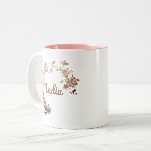 Nadia Floral Tasse (Vorderseite Links)