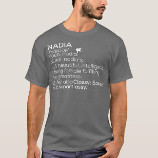 Nadia Name Nadia Definition Nadia weibliche Bezeic T-Shirt