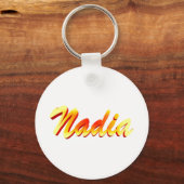 Nadia-Schlüsselkette Schlüsselanhänger (Vorderseite)