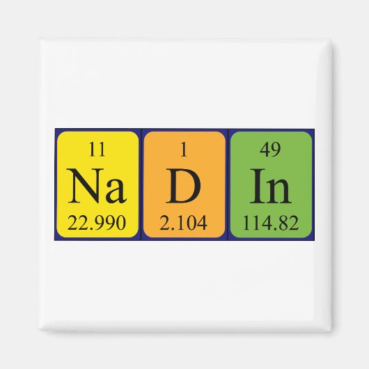 Nadischer Periodenmagnet Magnet (Vorne)