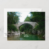 Nadiza Slowenien, Fluss Nadiza Postkarte (Vorne/Hinten)