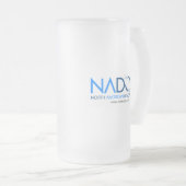 NADOG Bier-Tasse Mattglas Bierglas (VorderseiteRechts)