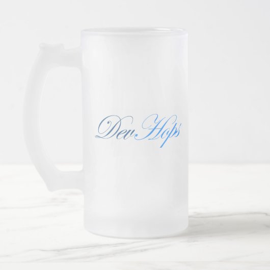 NADOG Bier-Tasse Mattglas Bierglas (Links)