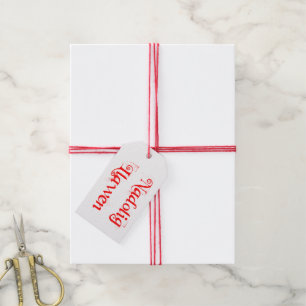 Nadolig Llawen Geschenkumbau (Waliser) Geschenkanhänger