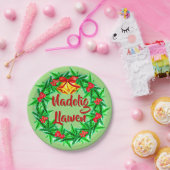 Nadolig Llawen Welsh Frohe Weihnachten 7" Pappteller (Party)