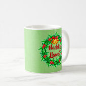 Nadolig Llawen Welsh Frohe Weihnachten Kaffeetasse (VorderseiteRechts)
