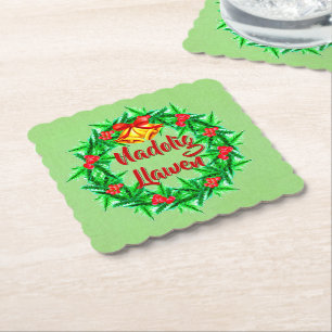 Nadolig Llawen Welsh Frohe Weihnachten Untersetzer