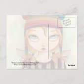 Nadya - Fairy girl Cthulhu Postkarte (Rückseite)