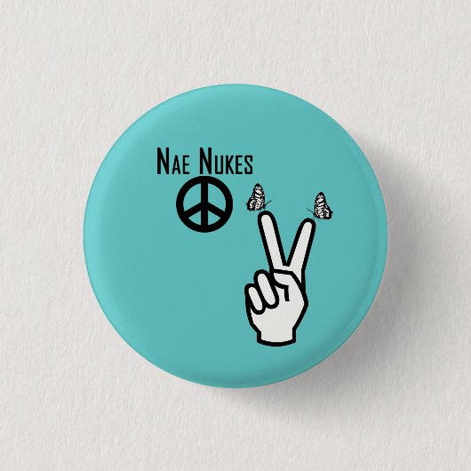 Nae greift schottisches button (Vorderseite)