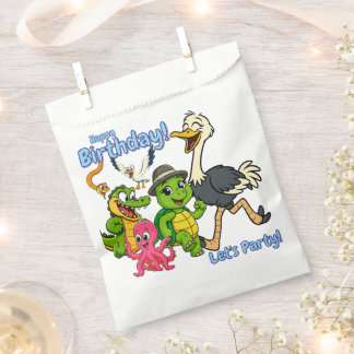 Nae Nae and Lulu Birthday Favor Bags Geschenktütchen