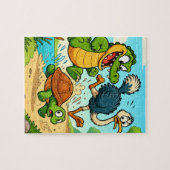 Nae Nae & Lulu Abenteuer Buchseite Puzzle (Horizontal)