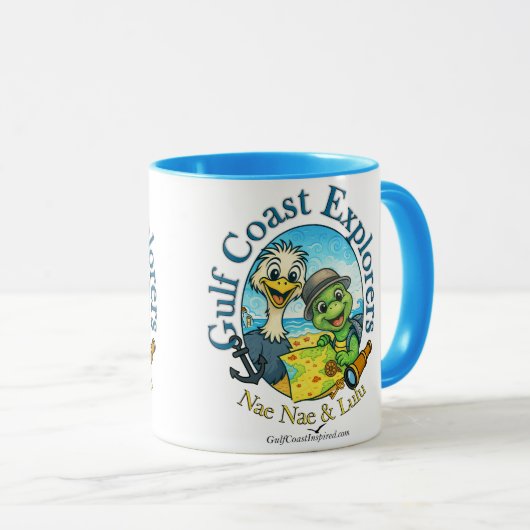 Nae Nae & Lulu Abenteuer Tasse (VorderseiteRechts)