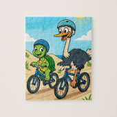 Nae Nae & Lulu Adventures Bike Riding Puzzle (Vertikal)